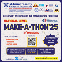 Makeathon 2025 Technical Event Poster